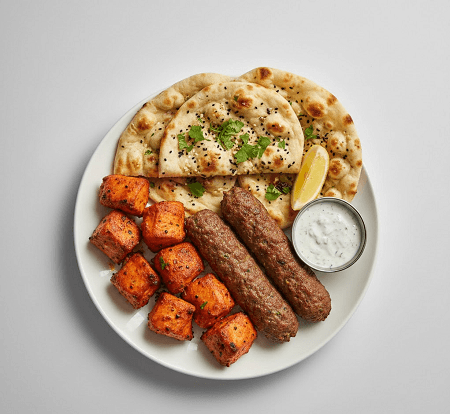 5. Mix Lamb Kobeda & Chicken Tikka 