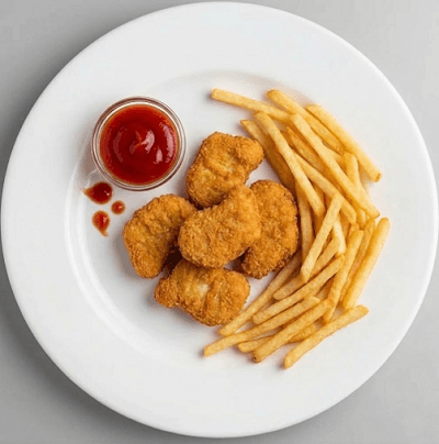 1. Chicken Nuggets & Chips 